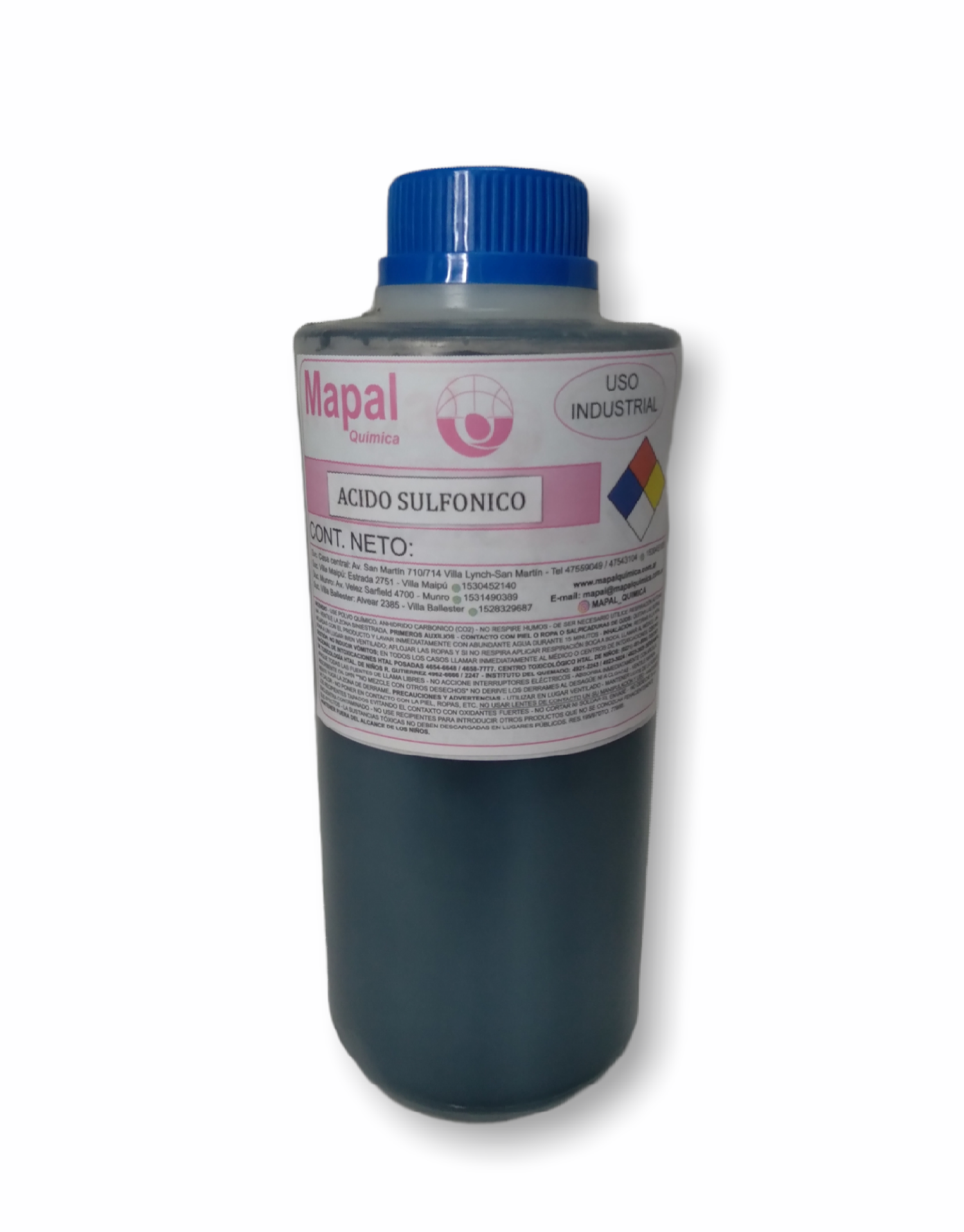 ÁCIDO SULFONICO (d1.070) x 1 Mapal Química